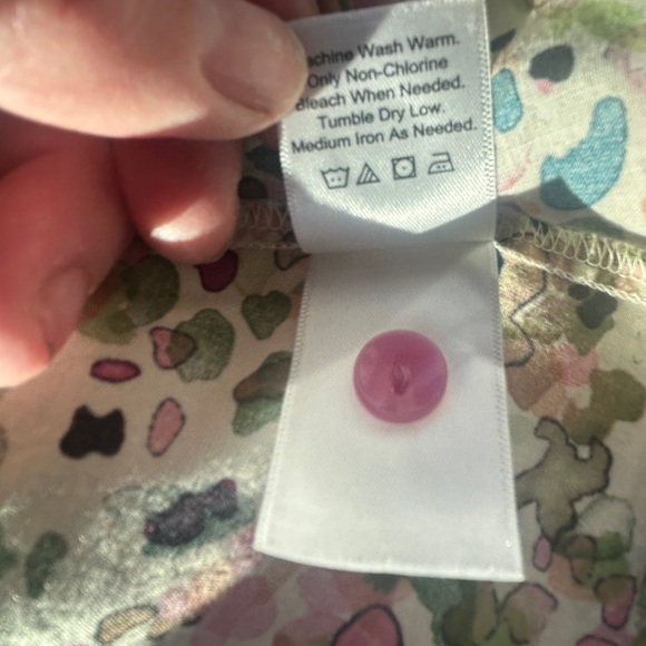 Coldwater Creek Multicolor Floral Blouse - Picture 9 of 9